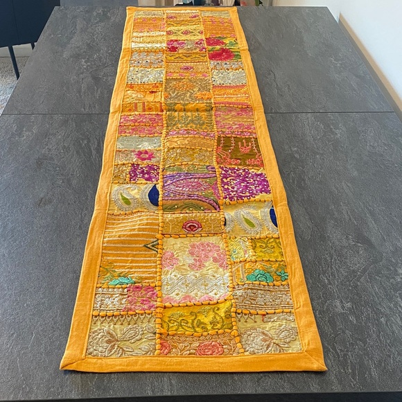 Colorful Patchwork Table Runner - Picture 5 of 14